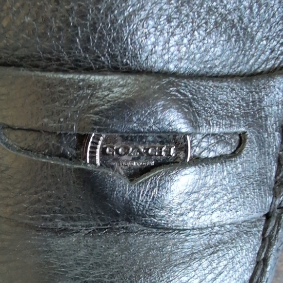 Black Leather Loafers - Picture 4 of 8